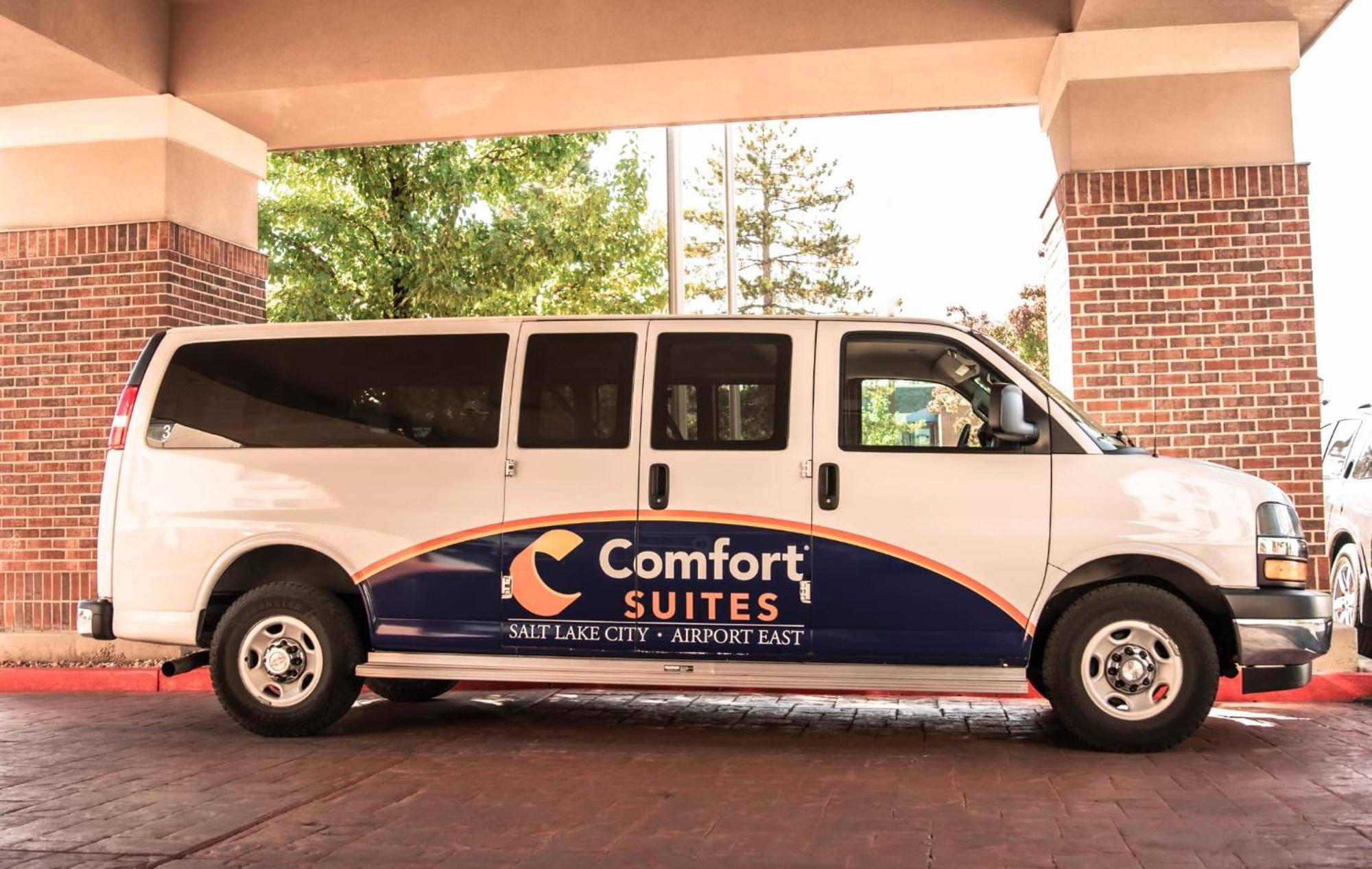 Comfort Suites Airport Salt Lake City Exteriör bild