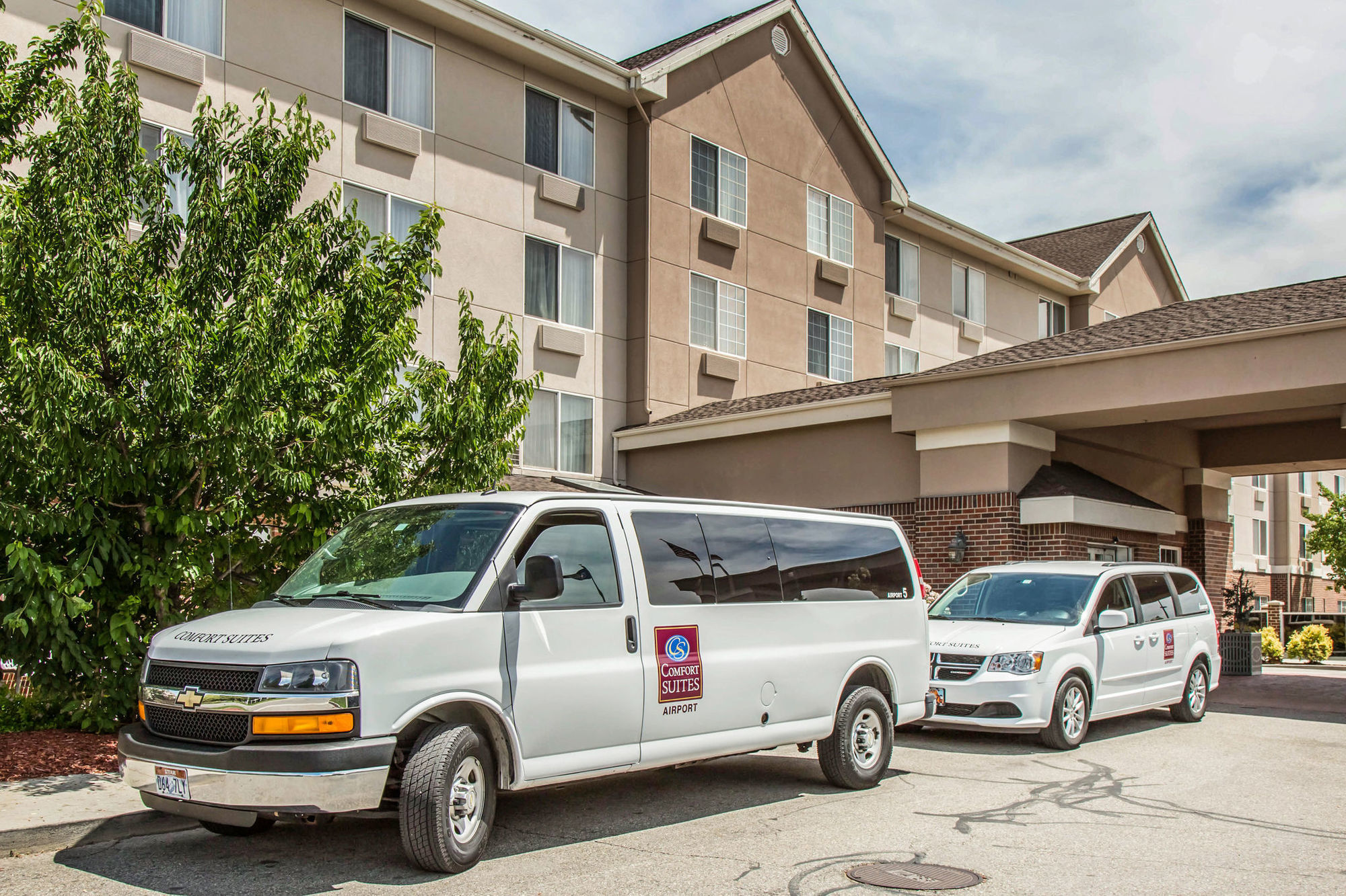Comfort Suites Airport Salt Lake City Exteriör bild